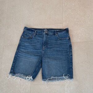 Old Navy Dark Blue Jean Shorts
